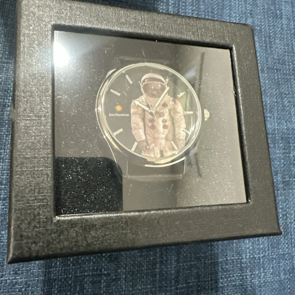 Game Time Smithsonian Apollo 11 Men's Watch Black New Purchased for $129